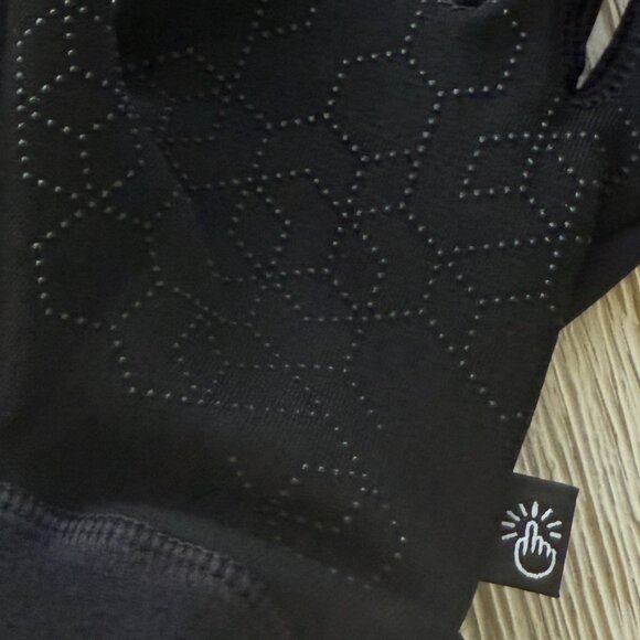 MOUNTAIN HARDWEAR POWER STRETCH STIMULUS GLOVE WOMEN'S LARGE BLACK TOUCHSCREEN - Picture 8 of 10